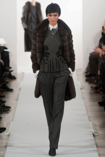 Oscar de la Renta Fall/Winter 2014 | New York Fashion Week