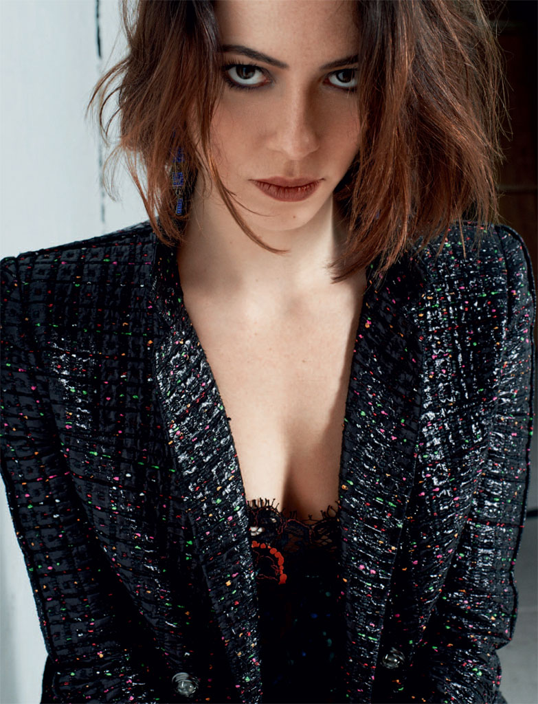 Rebecca Hall Poses for Blossom Berkofsky in CRASH Magazine
