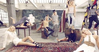 Aline Weber Multiplies for Sass & Bide's Spring 2014 Campaign Aline Weber Multiplies for Sass & Bide's Spring 2014 Campaign
