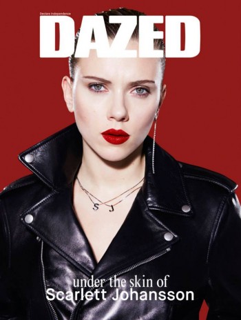 Scarlett Johansson Gets Rebellious for Dazed's Spring 2014 Cover Scarlett Johansson Gets Rebellious for Dazed's Spring 2014 Cover