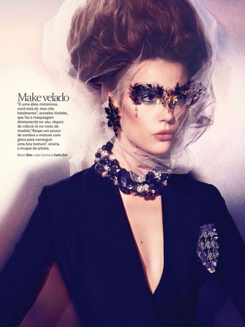 Martha Streck is a Carnival Beauty for Vogue Brazil by Pulmanns ...