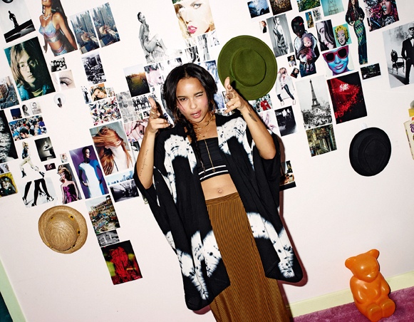 Zoe Kravitz Covers ASOS Magazine, Talks Jennifer Lawrence & Love for 90s Style