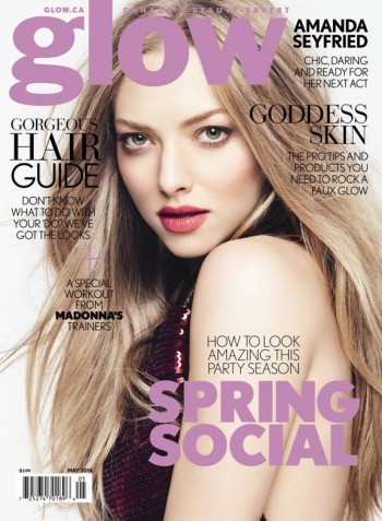 Amanda Seyfried Covers Glow, Talks Being a Givenchy Girl