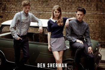Millie Loggie is 60s Chic in Ben Sherman Fall 2014 Ads by Sam Bisso Millie Loggie is 60s Chic in Ben Sherman Fall 2014 Ads by Sam Bisso