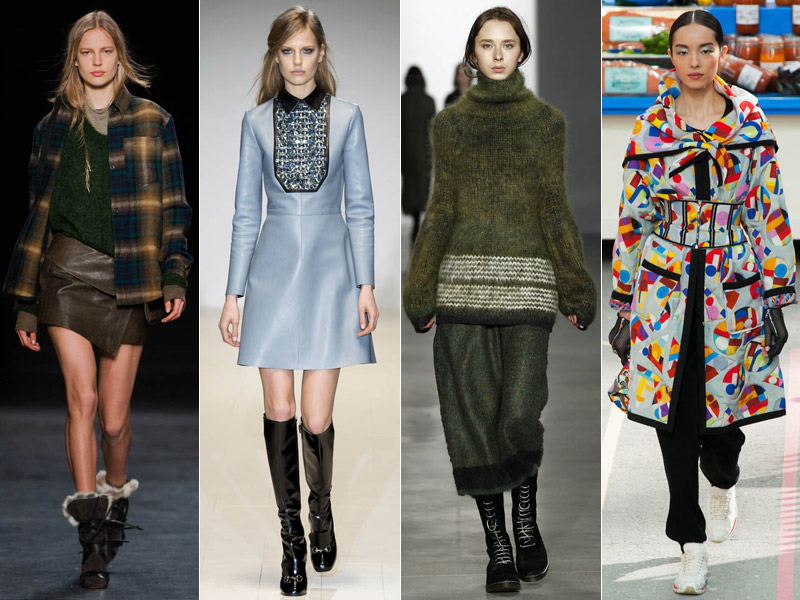 Top 5 Fall/Winter 2014 Trends From Paris, London, New York & Milan
