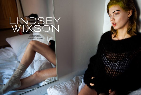Lindsey Wixson Gets Loungey for RIKA Magazine by Joachim