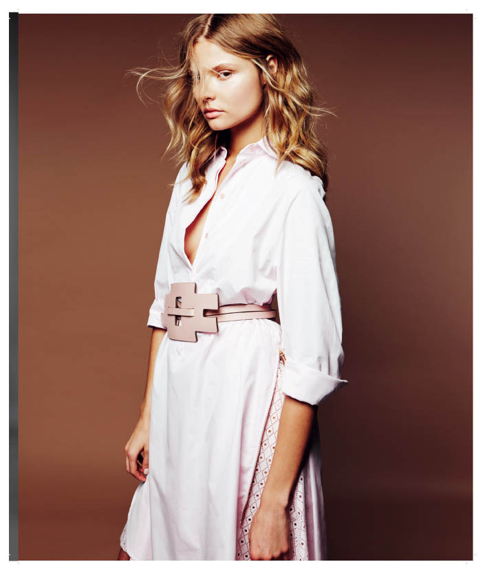Magdalena Frackowiak Shows Less is More in Harper’s Bazaar Poland Shoot