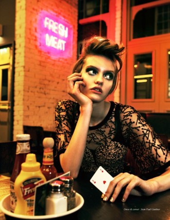 Billard Electrique: Yulia Musieichuk is Rocker Chic for Schon by Nikolay Biryukov Billard Electrique: Yulia Musieichuk is Rocker Chic for Schon by Nikolay Biryukov