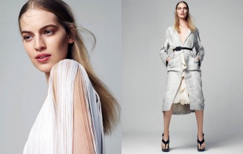 Vanessa Axente Poses in White for Marie Claire Hungary by Zoltan Tombor Vanessa Axente Poses in White for Marie Claire Hungary by Zoltan Tombor