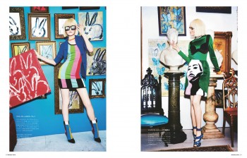 Vlada Roslyakova Gets Colorful in Numéro Tokyo Shoot by Ellen von Unwerth Vlada Roslyakova Gets Colorful in Numéro Tokyo Shoot by Ellen von Unwerth