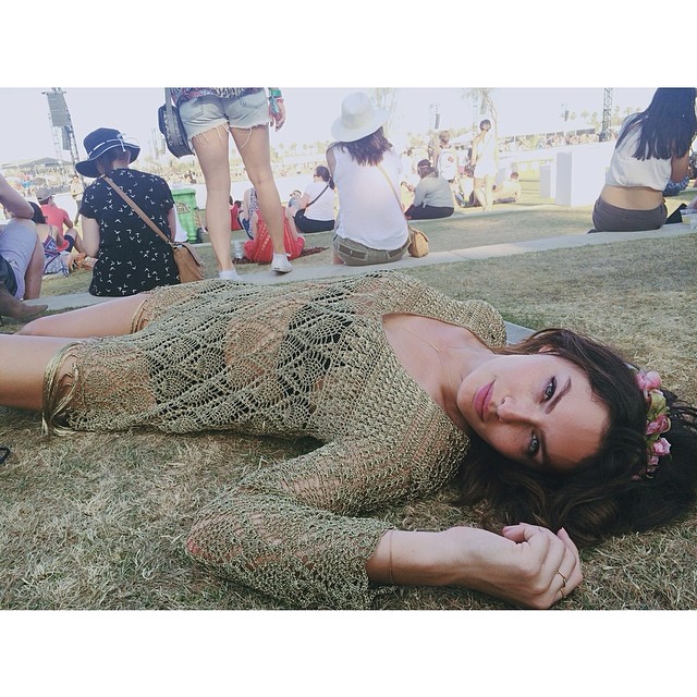 Alyssa Miller at the second week of Coachella