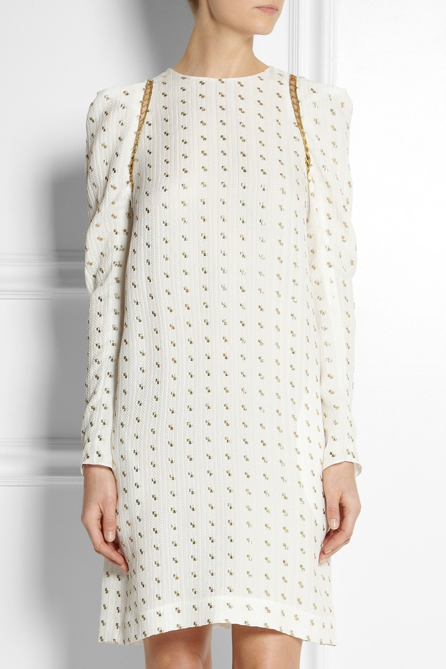 chloe-netaporter-jacquard-dress