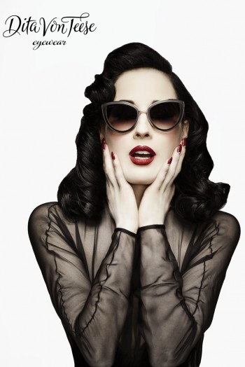 Burlesque Star Dita Von Teese Launches Eyewear Line Burlesque Star Dita Von Teese Launches Eyewear Line