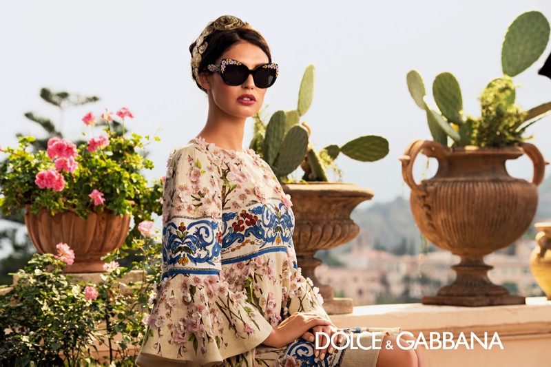 Dolce & Gabbana Spring/Summer 2014 Eyewear Campaign Dolce & Gabbana Spring/Summer 2014 Eyewear Campaign