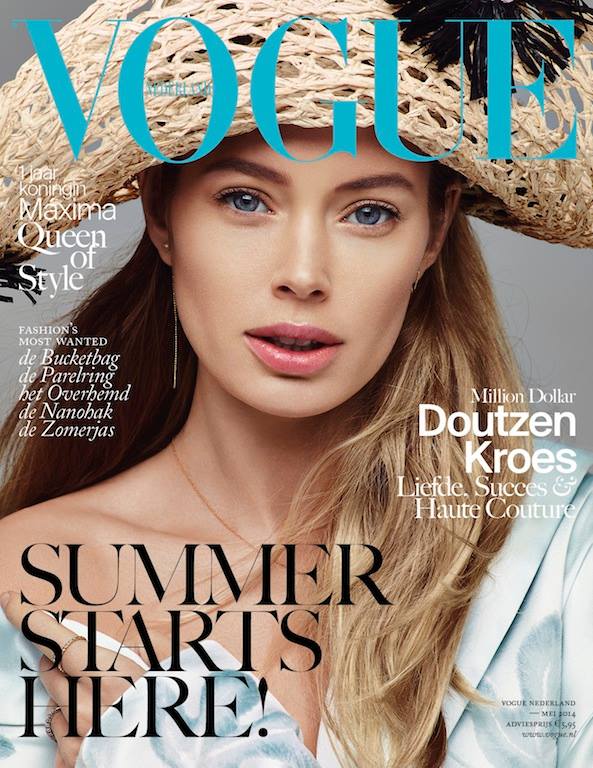 Doutzen Kroes is Ready for Summer on New Vogue Netherlands Cover