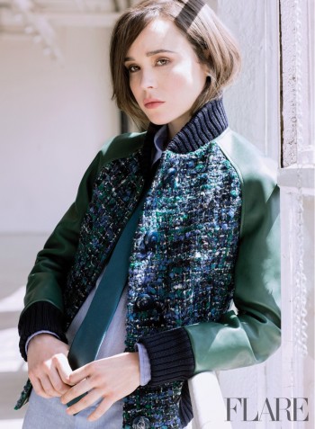Ellen Page Covers Flare, Reveals Fears Over Coming Out as Gay Ellen Page Covers Flare, Reveals Fears Over Coming Out as Gay