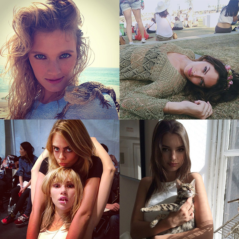 Instagram Photos of the Week | Emily Ratajkowski, Suki Waterhouse + More Models