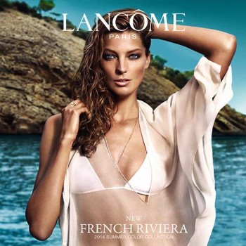 Daria Werbowy Sizzles for Lancome Summer 2014 French Riviera Line Daria Werbowy Sizzles for Lancome Summer 2014 French Riviera Line