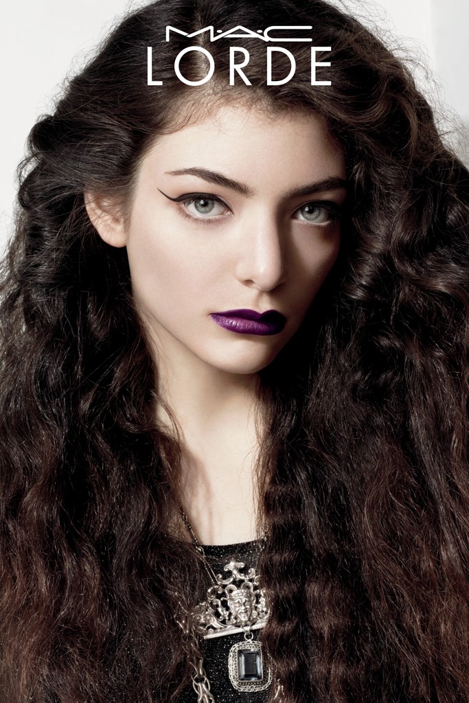 Lorde Broods in Her New MAC Cosmetics Campaign