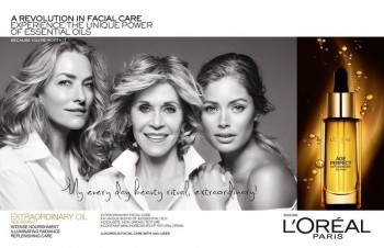 Jane Fonda, Doutzen Kroes + Tatjana Patitz Prove Beauty is Ageless in New L’Oreal Ad