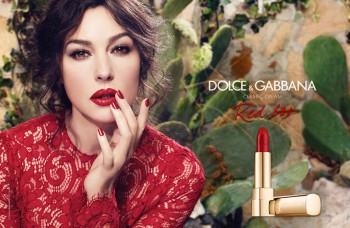 Monica Bellucci Stuns in Dolce & Gabbana Classic Cream Lipstick Ad Monica Bellucci Stuns in Dolce & Gabbana Classic Cream Lipstick Ad