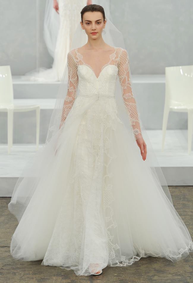 Monique Lhuillier Bridal Spring 2015 ...