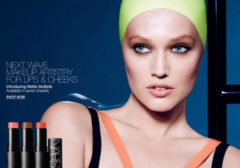 Toni Garrn Fronts NARS Cosmetics Matte Multiple Collection