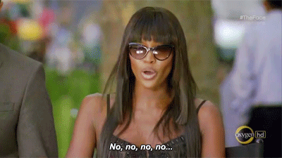 The Face” Season 2 GIFs with Naomi Campbell, Anne V, Lydia Hearst | Fashion Gone Rogue