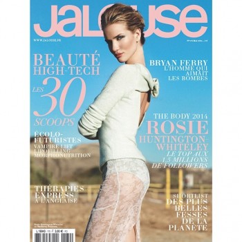 Rosie Huntington-Whiteley is Seductive in Burberry on Jalouse May 2014 Cover Rosie Huntington-Whiteley is Seductive in Burberry on Jalouse May 2014 Cover