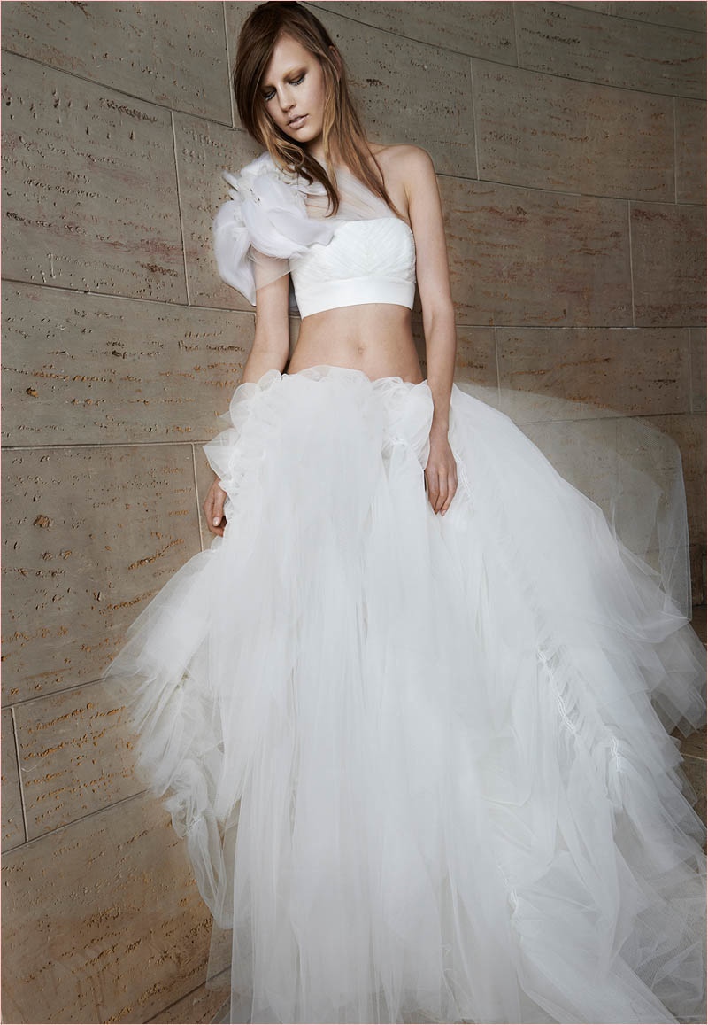 Vera Wang Bridal Spring 2015 Wedding Dresses | Fashion ...