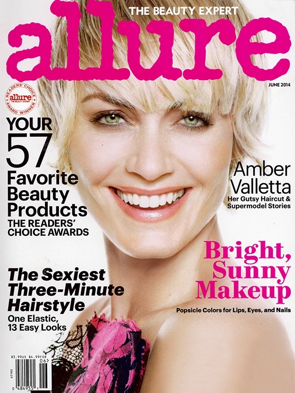 Amber Valletta Gets Short Hair for Allure Cover Shoot 