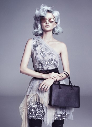 Going Gray: Annabella Barber Poses for FASHIONTREND Australia Spread Going Gray: Annabella Barber Poses for FASHIONTREND Australia Spread