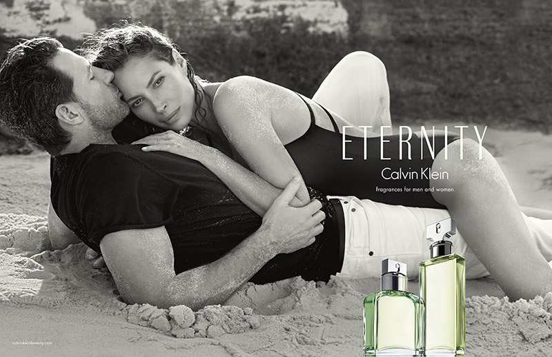 Calvin Klein Eternity 2014 campaign with Christy Turlington and Ed Burns