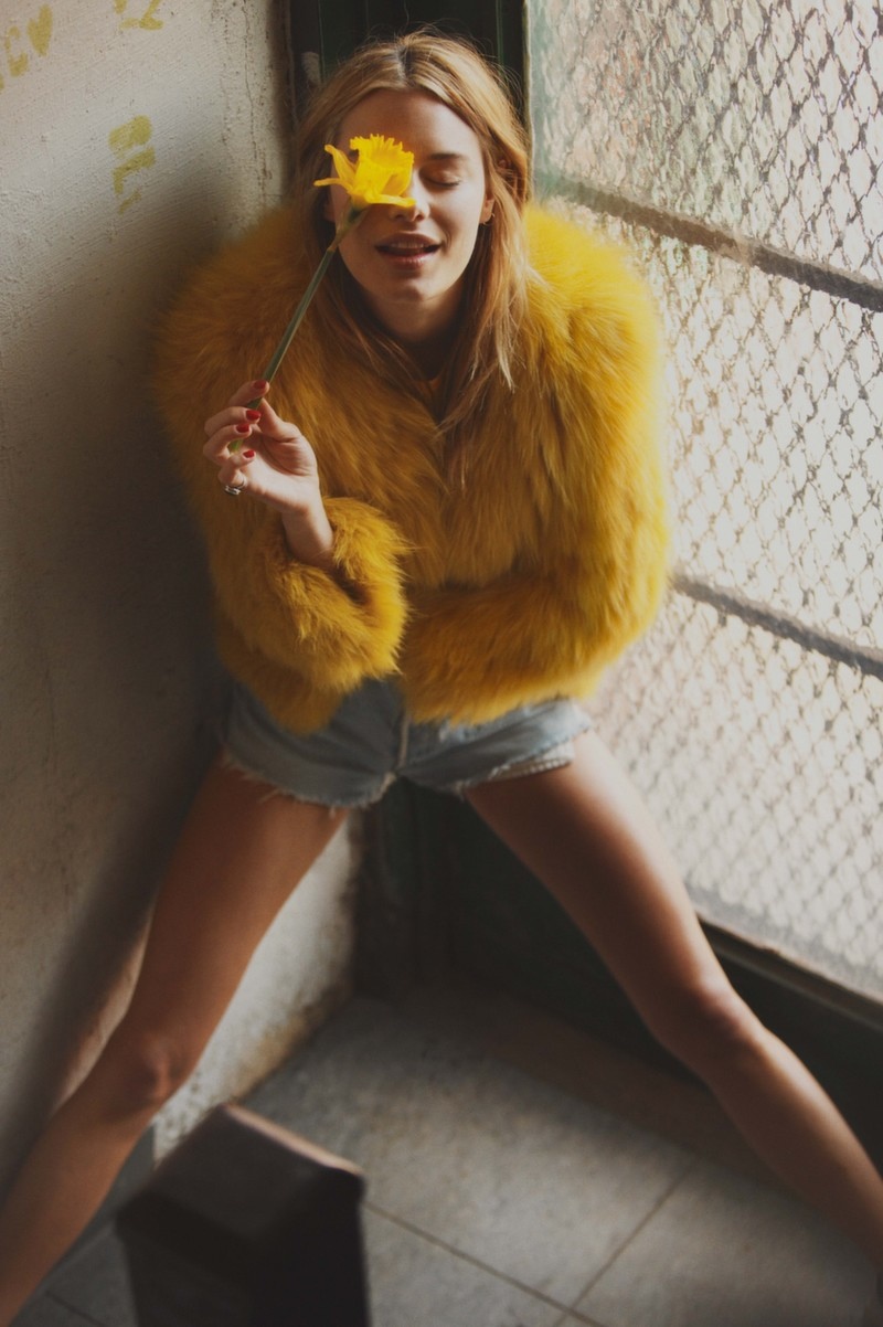 This Charming Girl: Camille Rowe Poses for Guy Aroch in So It Goes Magazine