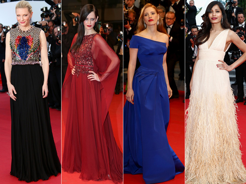 Cannes Style Roundup: Jessica Chastain, Cate Blanchett, Freida Pinto & More Stars
