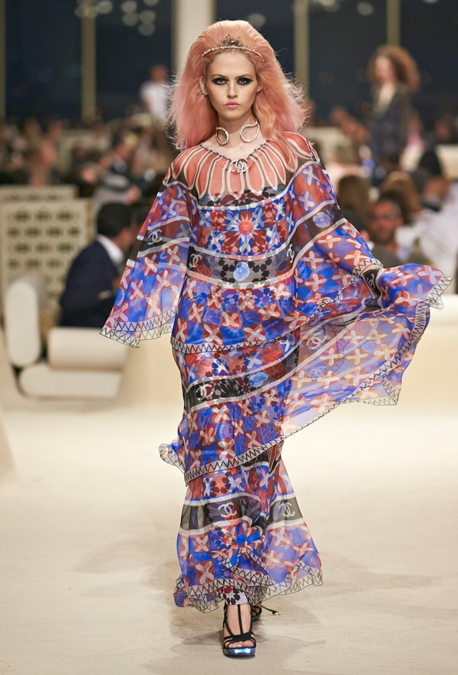 Chanel Looks East for Cruise 2015 Collection
