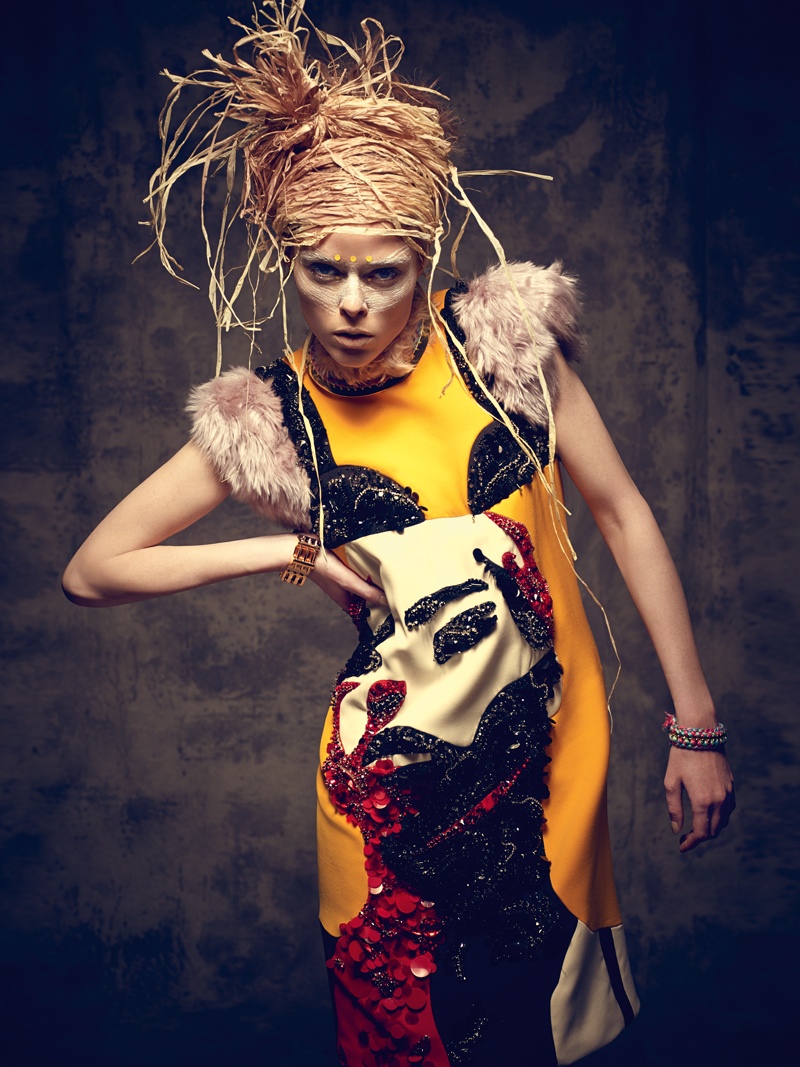 Coco Rocha Gets Wild for Harper’s Bazaar Mexico Cover Shoot