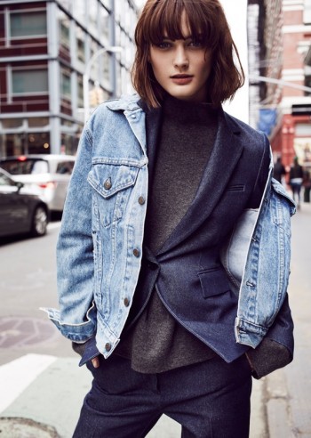 Denim Blues: Sibui Nazarenko Poses for Billy Kidd in CR Fashion Book Denim Blues: Sibui Nazarenko Poses for Billy Kidd in CR Fashion Book