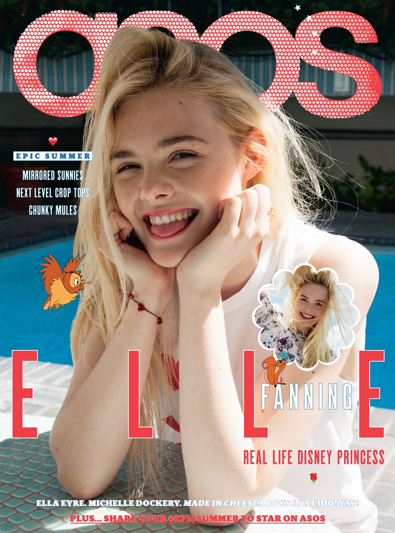 Elle Fanning Stars in ASOS Magazine, Talks Knowing Karl 