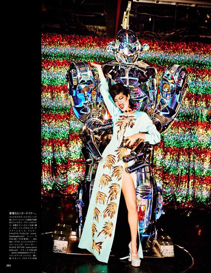 Chiharu Okunugi Takes Tokyo for Vogue Japan by Ellen von Unwerth