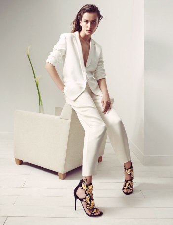Andreea Diaconu Returns for Giuseppe Zanotti's Fall/Winter 2014 Campaign Andreea Diaconu Returns for Giuseppe Zanotti's Fall/Winter 2014 Campaign