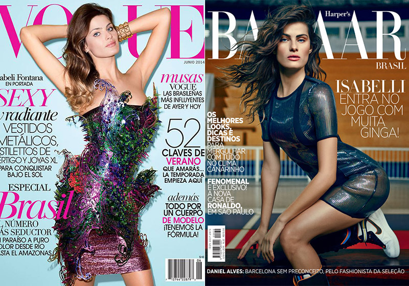 Isabeli Fontana Heats Up Not 1, But 2 June Magazine Covers
