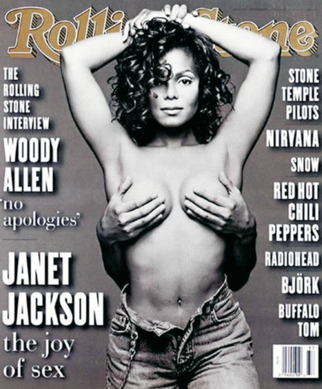 Janet Jackson on Rolling Stone September 1993 Cover