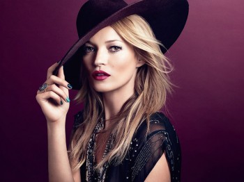 Kate Moss Channels Bohemian Style in Her Spring Rimmel London Ads Kate Moss Channels Bohemian Style in Her Spring Rimmel London Ads