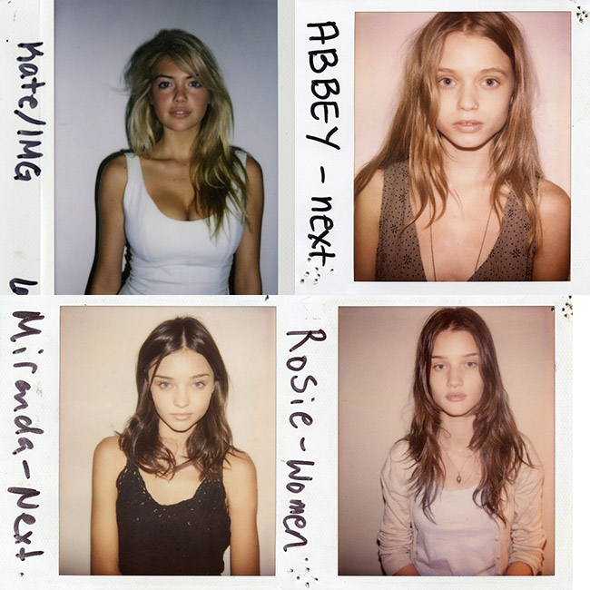 TBT | Models’ First Polaroids with Kate Upton, Karlie Kloss, Miranda Kerr + More