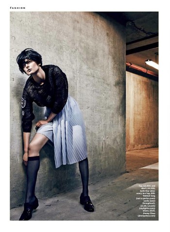 The Ripple Effect: Zen Sevastyanova in Pleats for Stylist Magazine The Ripple Effect: Zen Sevastyanova in Pleats for Stylist Magazine