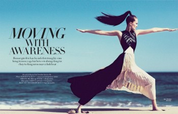 Alla Kostromichova Gets Moving for Harper's Bazaar Vietnam Shoot Alla Kostromichova Gets Moving for Harper's Bazaar Vietnam Shoot