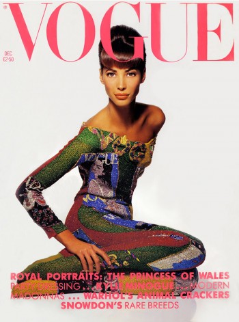 TBT | Christy Turlington's Vogue UK Covers Throughout the Years TBT | Christy Turlington's Vogue UK Covers Throughout the Years