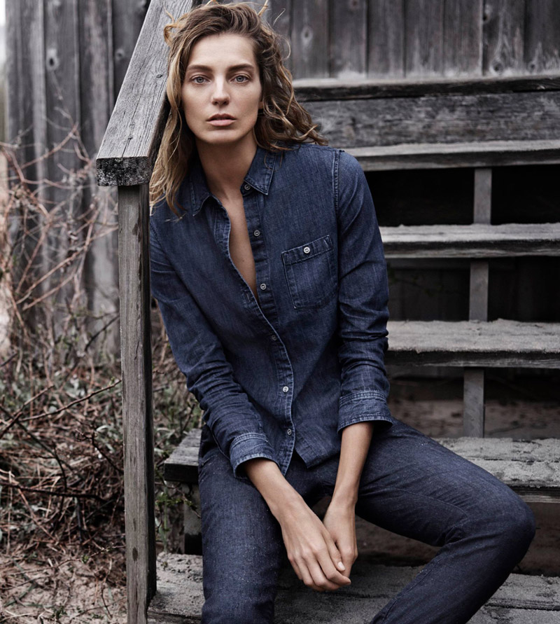 Daria Werbowy Tapped for AG Jeans' Fall 2014 Campaign