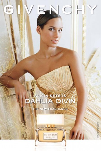 Alicia Keys' Givenchy Fragrance Ad for 'Dahlia Divin' Revealed Alicia Keys' Givenchy Fragrance Ad for 'Dahlia Divin' Revealed